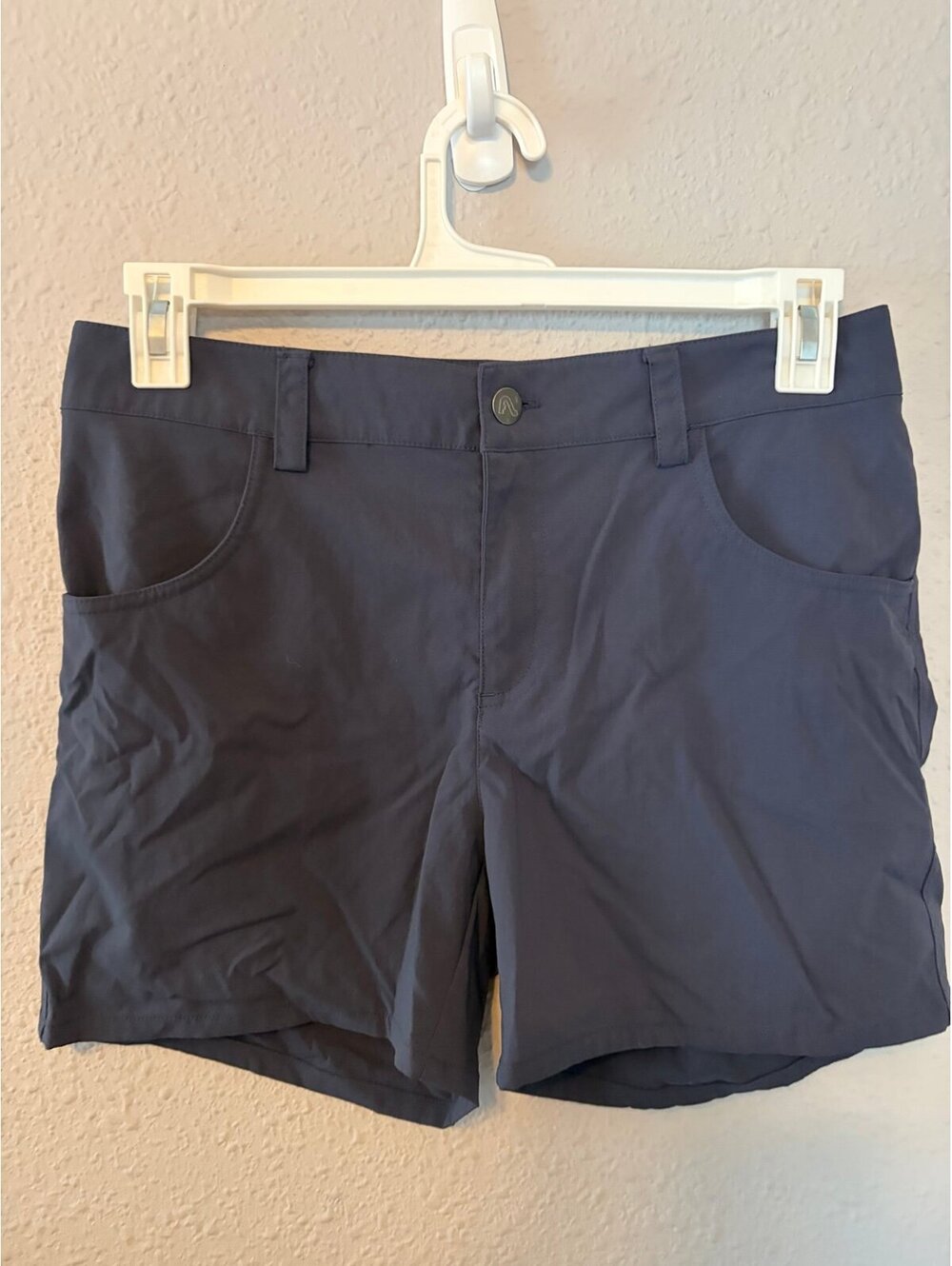 Flylow navy shorts women's 8